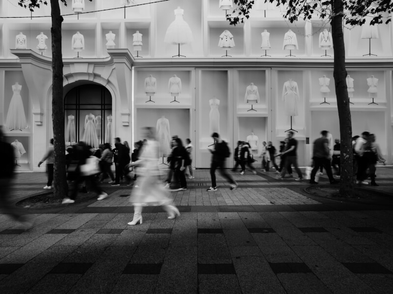 Noir et blanc - Rue
